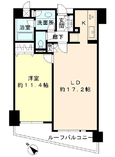 ヒューリック目黒三田 405