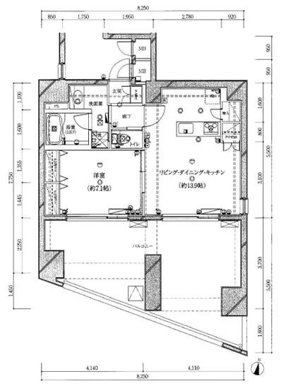 ライジングプレイス秋葉原 1201