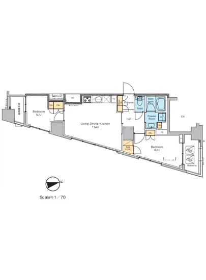 プラウドフラット西早稲田 908