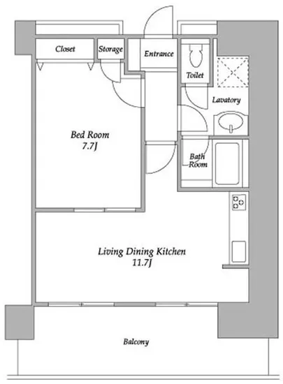 プラザタワー勝どき 3213