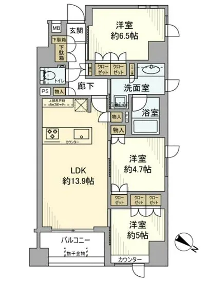 グリーンパーク日本橋人形町 702