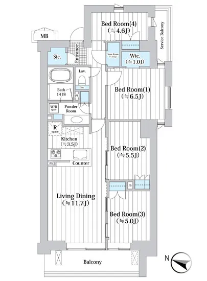 アビティグランデ砧 C-201