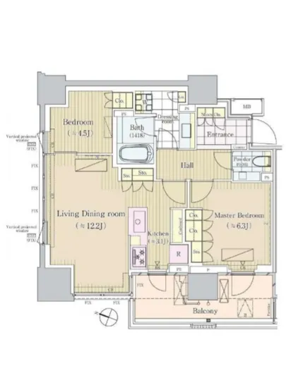 パークコート三番町ヒルトップレジデンス 1105