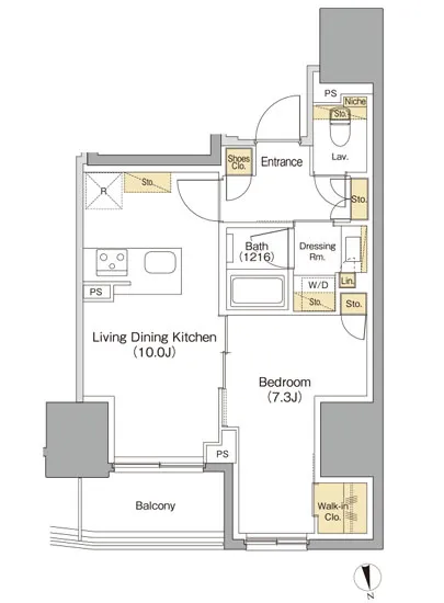ザ・パークハビオ本郷菊坂 404