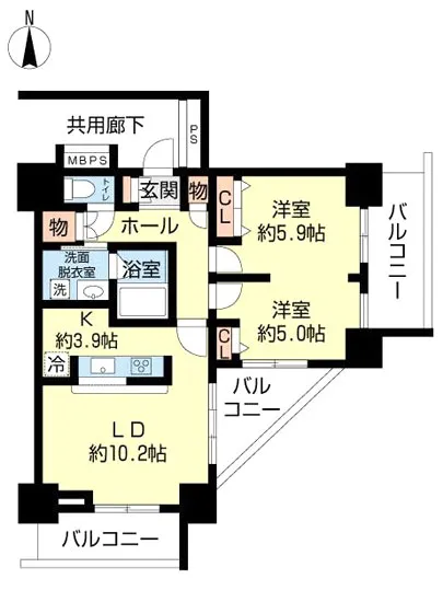 ベイシティ晴海スカイリンクタワー 19F