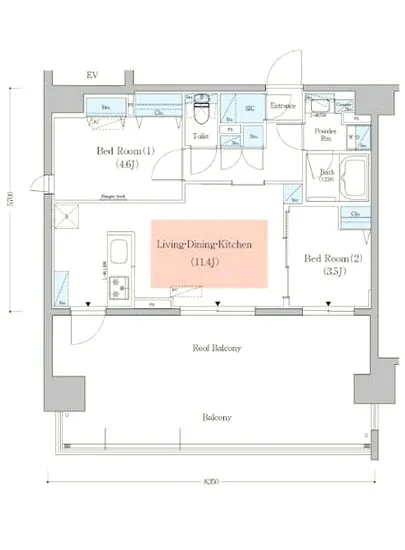 アーバネックス錦糸町2 1101