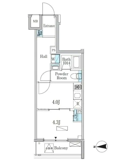 プライマル門前仲町 102
