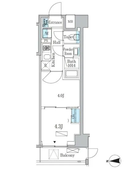 プライマル門前仲町 101