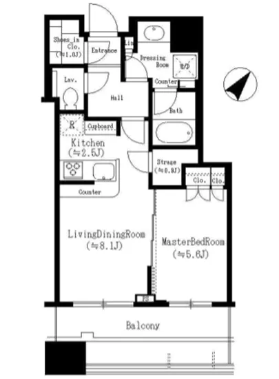 キャピタルゲートプレイス ザ・タワー 1604