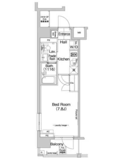 プラウドフラット八丁堀 1201
