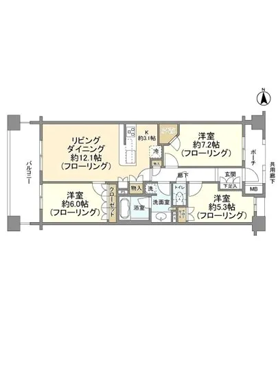 ジェントリーハウス品川大井 6F