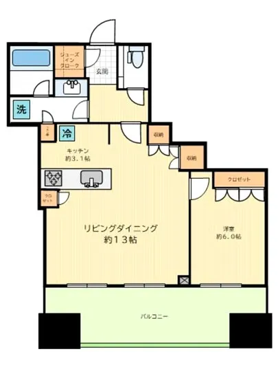 アトラスブランズタワー三河島 4F