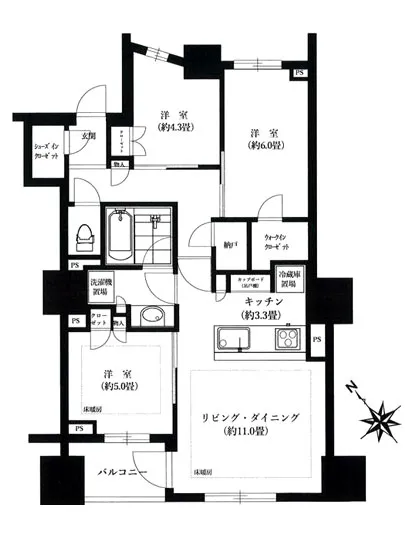 ブリリア東大前 3F