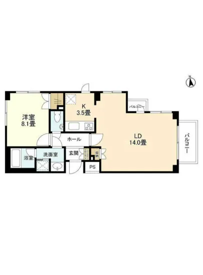 マートルコート白金三光坂 1F