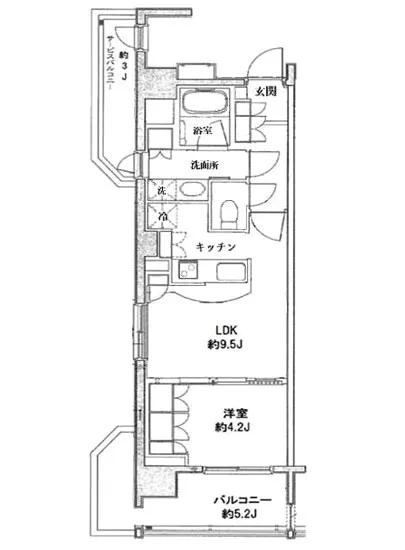 グローリオ新中野ブランデコ 2F