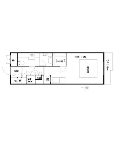 エクティ神山町 1F