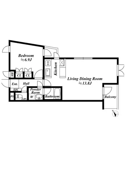 コムロンド千駄ヶ谷フラッツ 3F
