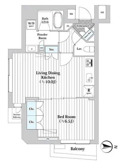 プレール・ドゥーク新宿ウエスト 301