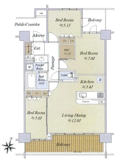 シティハウス世田谷桜丘 314