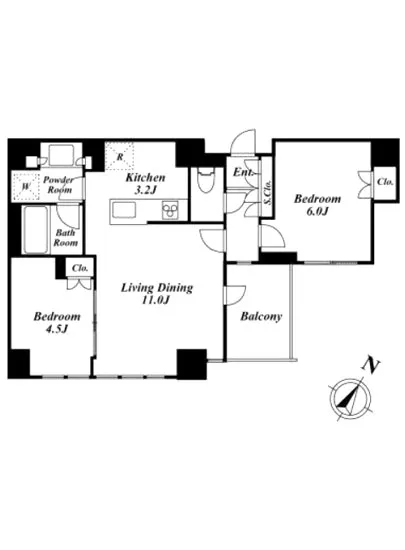 オークプレイス目黒行人坂 3F