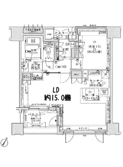 ファミール日本橋グランスイートプラザ 1402