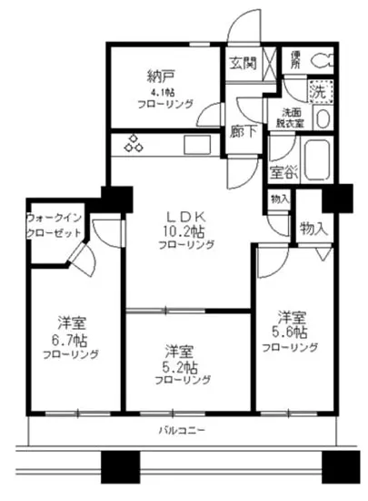 晴海ビュータワー 1-1008