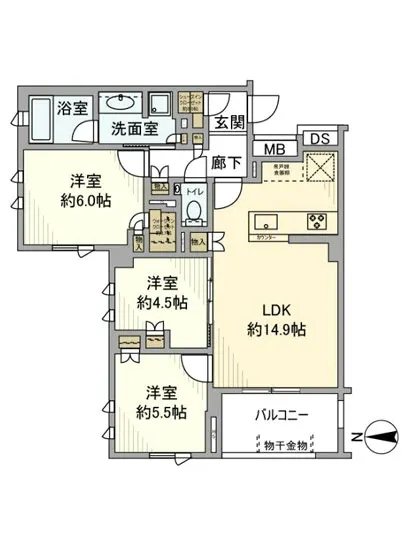ザ・パークハウス小日向 2F