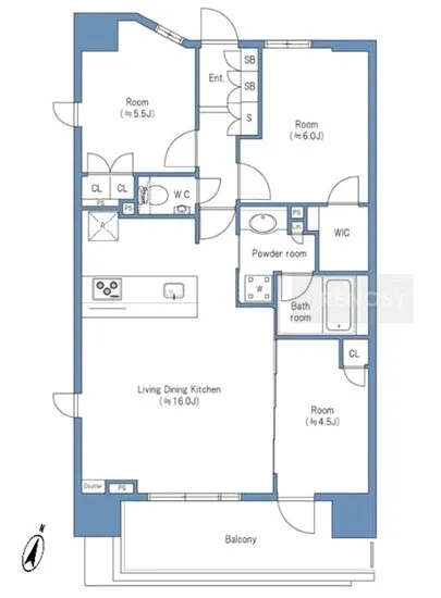 リビオ目黒ザ・プレイス 7F