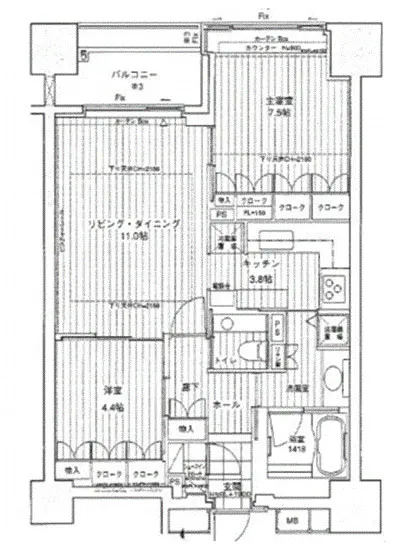 ガレリアマーレ日本橋 4F