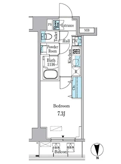 リビオメゾン両国ノース 1102