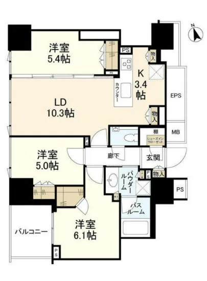 東京ベイシティタワー 1502