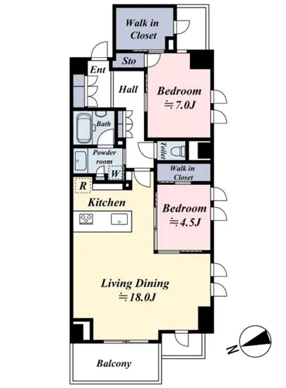 プラウド銀座東レジデンス 8F