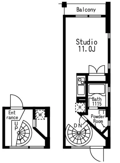 プライムアーバン目黒三田 108