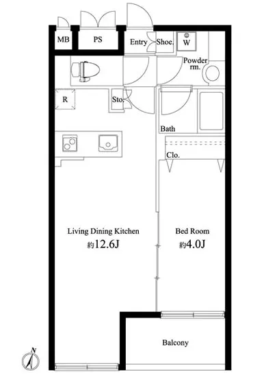 ルジェンテリベル日本橋濱町 304
