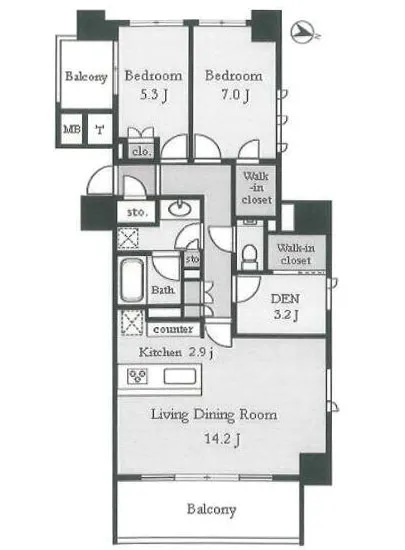 ザ・サンメゾン二番町エルド 804