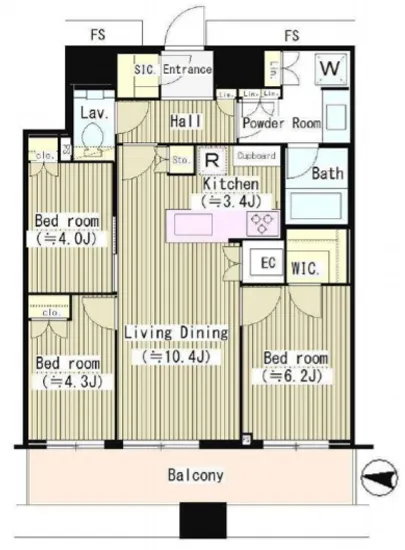 勝どきザ・タワー 715