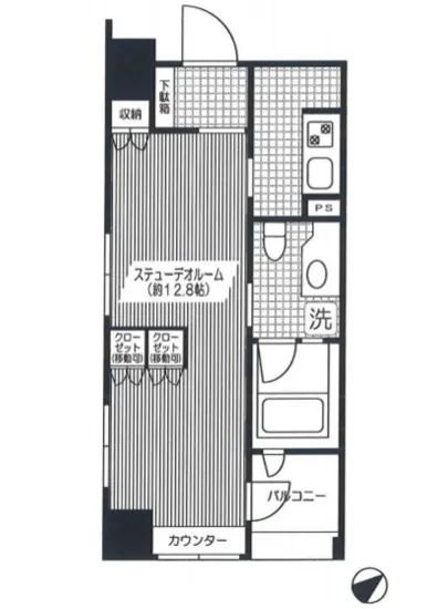 クオス銀座エスト・プルミエ 1104