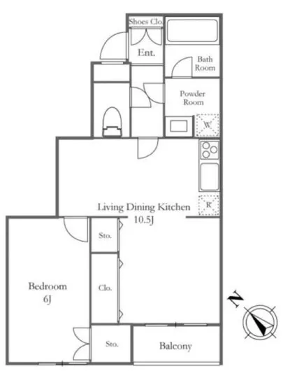 ジェイパーク南麻布 1F