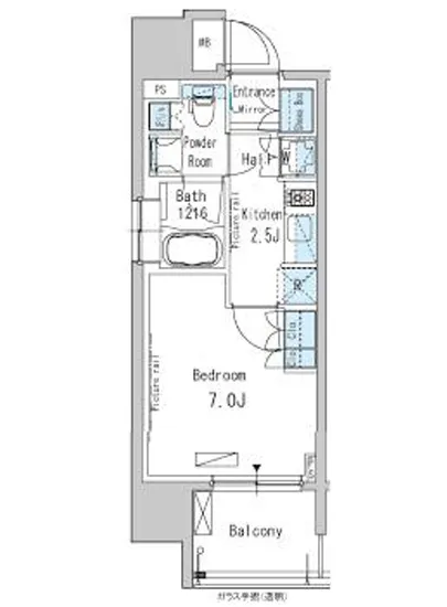 パークアクシス新御徒町East 201