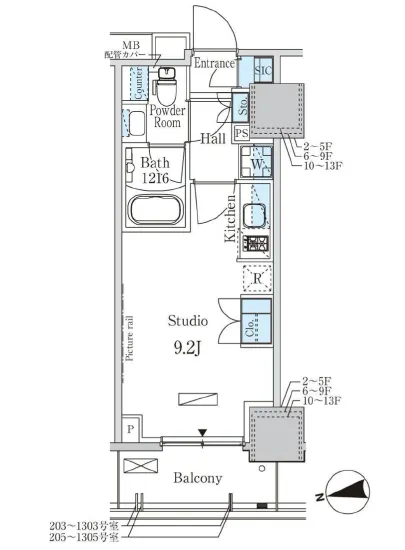 パークアクシス赤塚 405