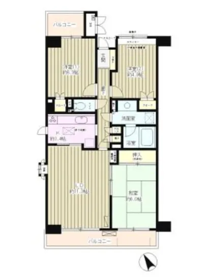 高田馬場パークホームズ 101