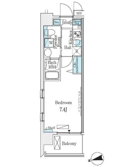ディームス品川南大井2 501