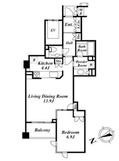 パークハウス四谷見附 302
