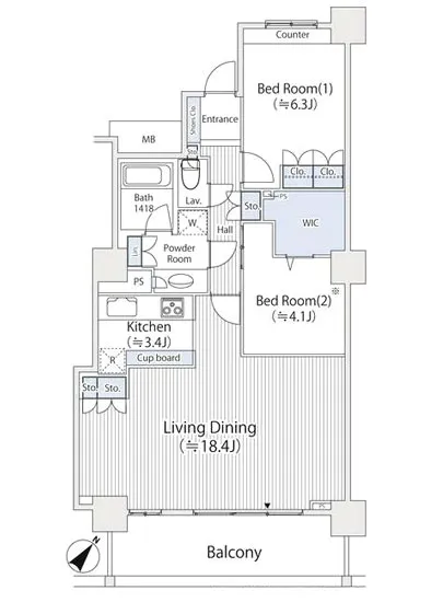 ステーションフロントタワー 2405