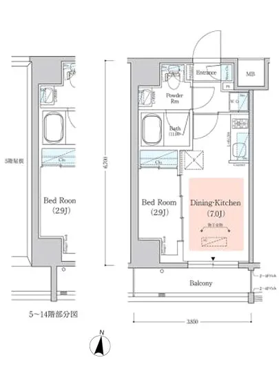 アーバネックス西新宿2 1204