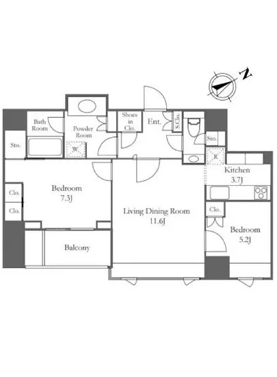 南青山テラス常盤松フォレスト 6F