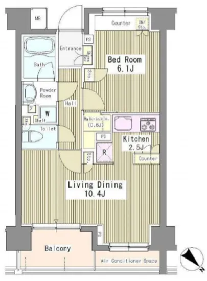 リベルテ月島 906