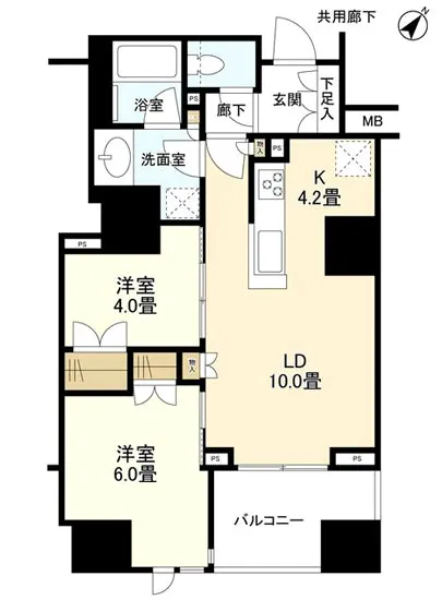 クレヴィア東京八丁堀新川ザ・レジデンス 7F