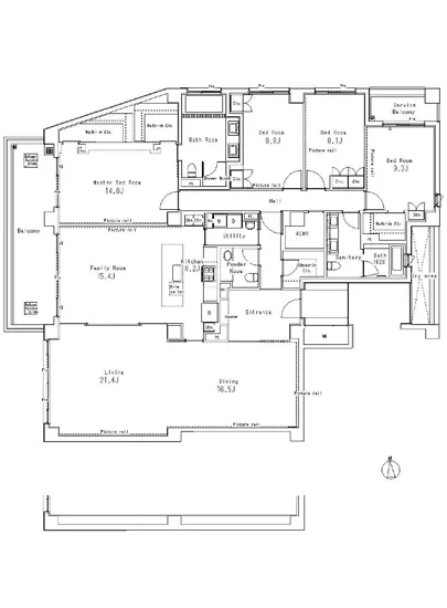 ガーデン高輪 301