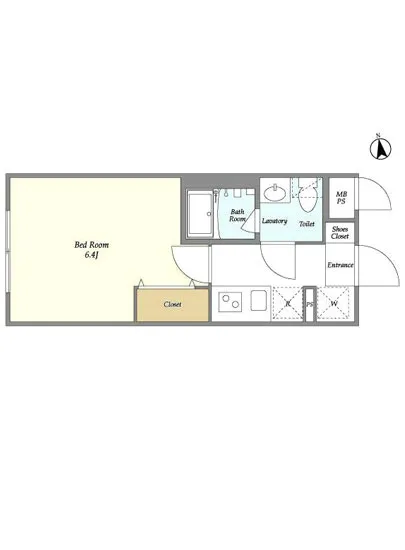 ウェルスクエアイズム上北沢 102